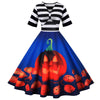 Rochie De Halloween Rockabilly Mariniere