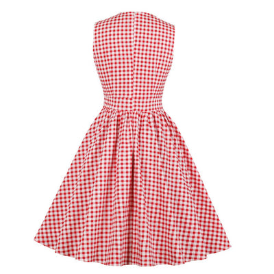 Rochie Rockabilly Gingham