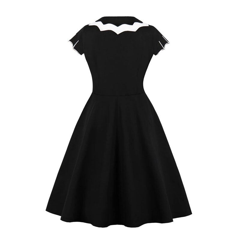 Rochie De Halloween Bat Rockabilly