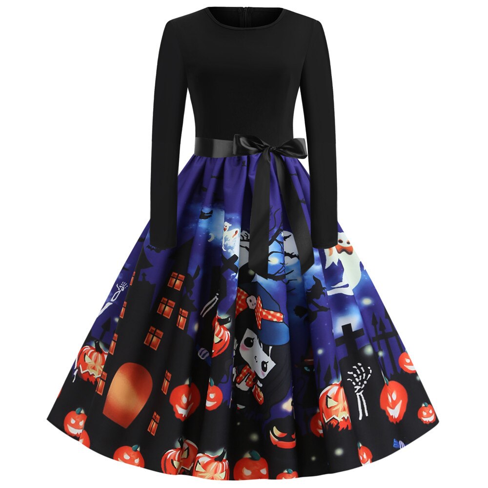 Rochie Rockabilly Spirit De Halloween