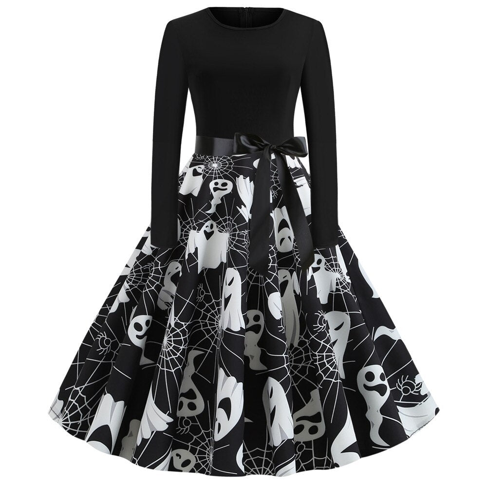 Rochie Rockabilly Spirit De Halloween