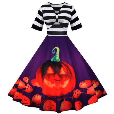 Rochie De Halloween Rockabilly Mariniere