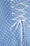Rochie Retro Cu Buline Fără Spate Pentru Femei