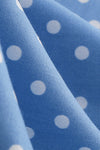 Rochie Retro Cu Buline Fără Spate Pentru Femei