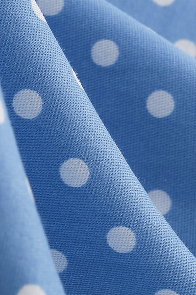 Rochie Retro Cu Buline Fără Spate Pentru Femei