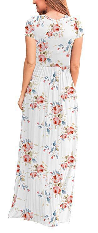 Rochie Albă Anilor 70 Plus Size