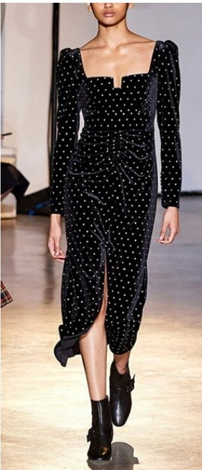 Moda De Seara Rochie Neagra Anii 40