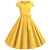 Rochie Galbenă Vintage Anilor 50