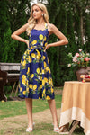 Rochie Lemon Navy Pin Up Halter