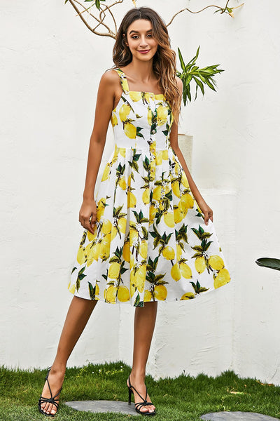 Rochie Lemon Summer Vintage Lemon Model