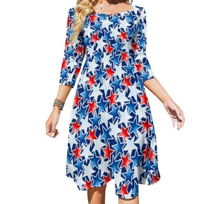 Rochie Confetti Vintage De Damă Din Anii 70