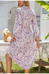 Rochie Lungă Florală De Epocă