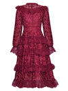 Rochie De Nunta De Epocă Burgundy