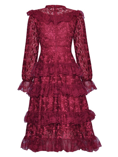 Rochie De Nunta De Epocă Burgundy