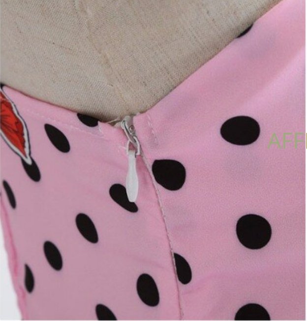 Rochie Vintage Cu Buline