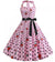 Rochie Vintage Cu Buline