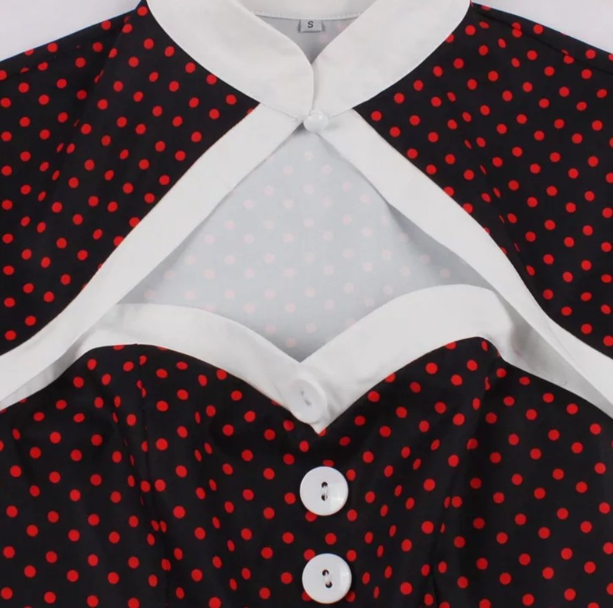 Rochie Americană Neagră Din Anii 50