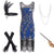Rochie Anii 20 Femei Albastru