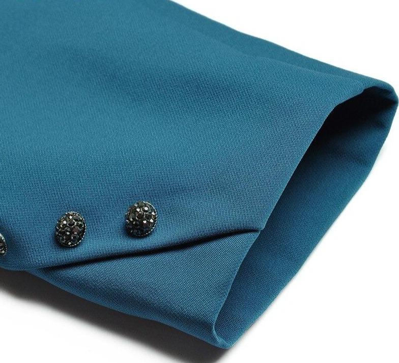 Rochie Anii 40 Iarna Albastru