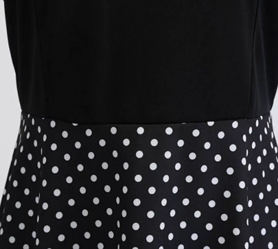 Rochie Anii 50 Neagră Pin Up