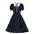 Rochie Paris Bleumarin Din Anii 50