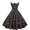 50s Dress Music Note Partituri