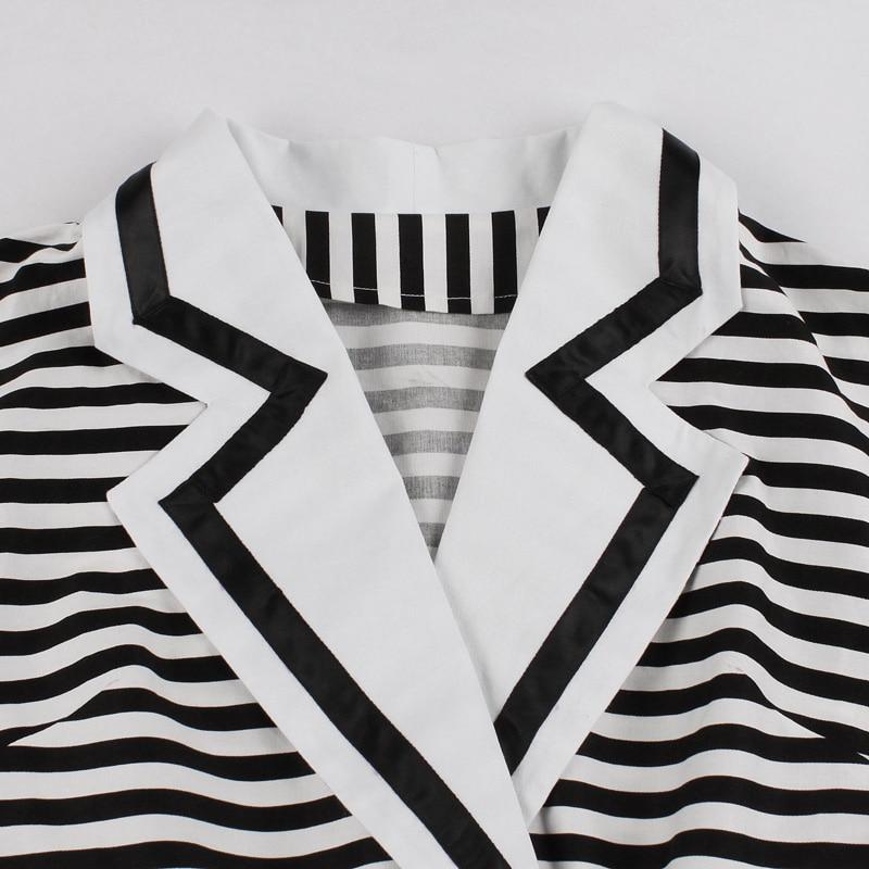 Rochie Cu Dungi Anii 50