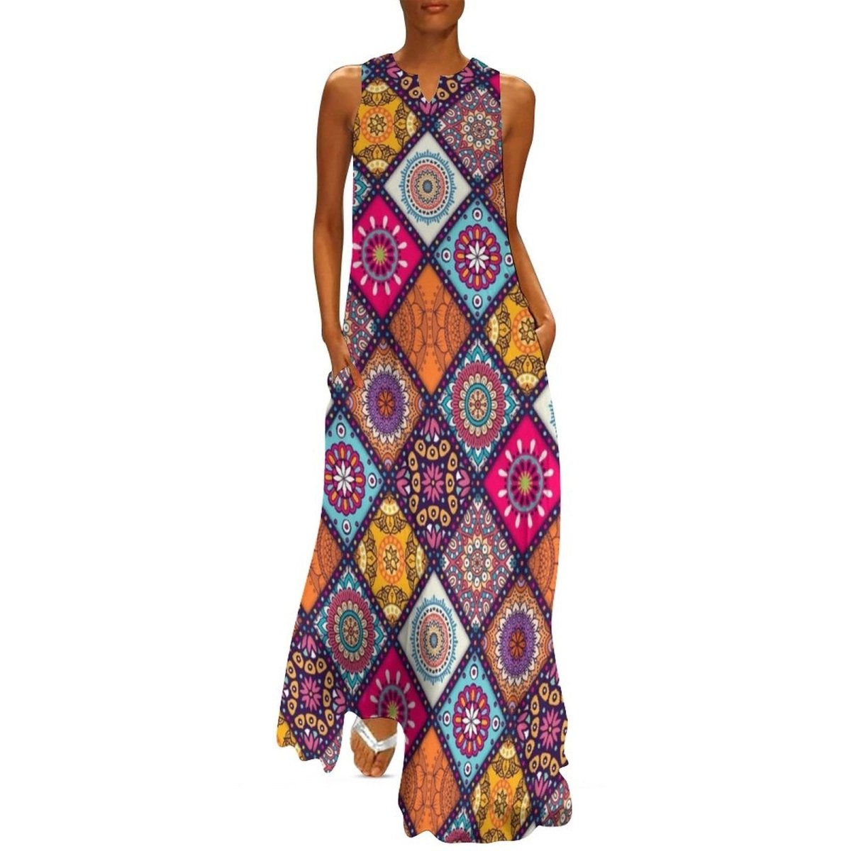 Rochie Hippie Orient Anii 70