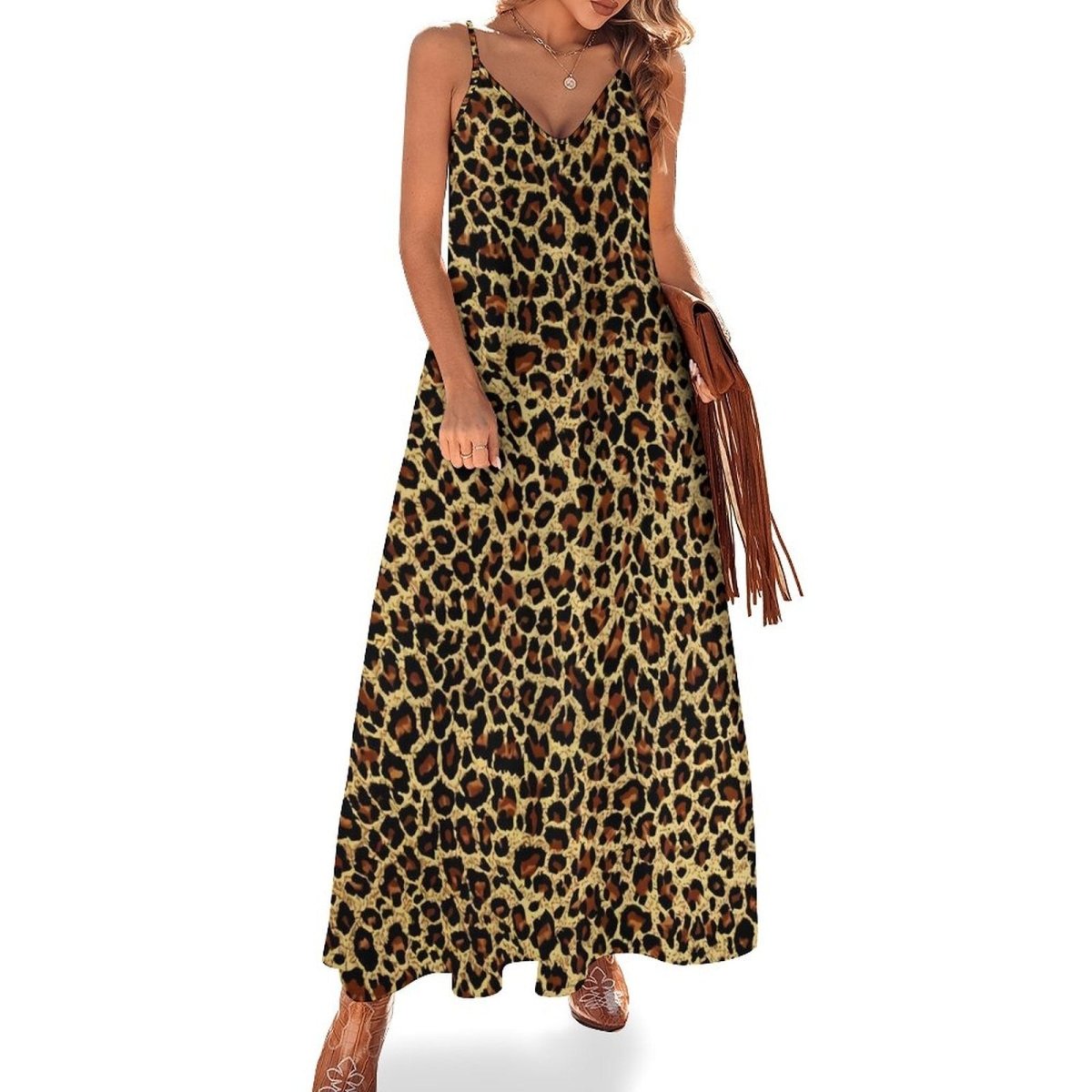 Rochie Leopard Din Anii 70