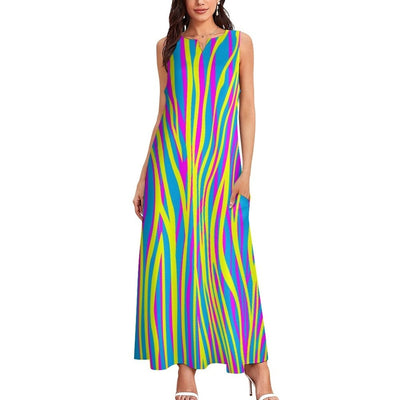 Rochie Anii 70 Culori Vintage