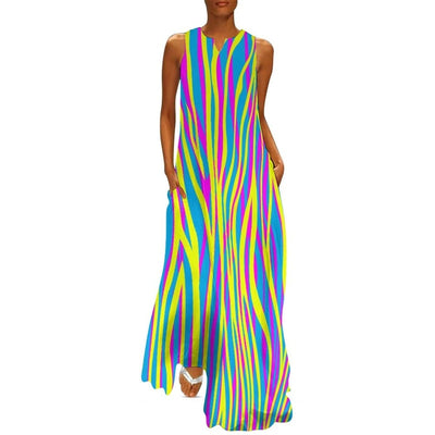 Rochie Anii 70 Culori Vintage