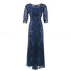 Rochie Vintage Albastră Anii 20