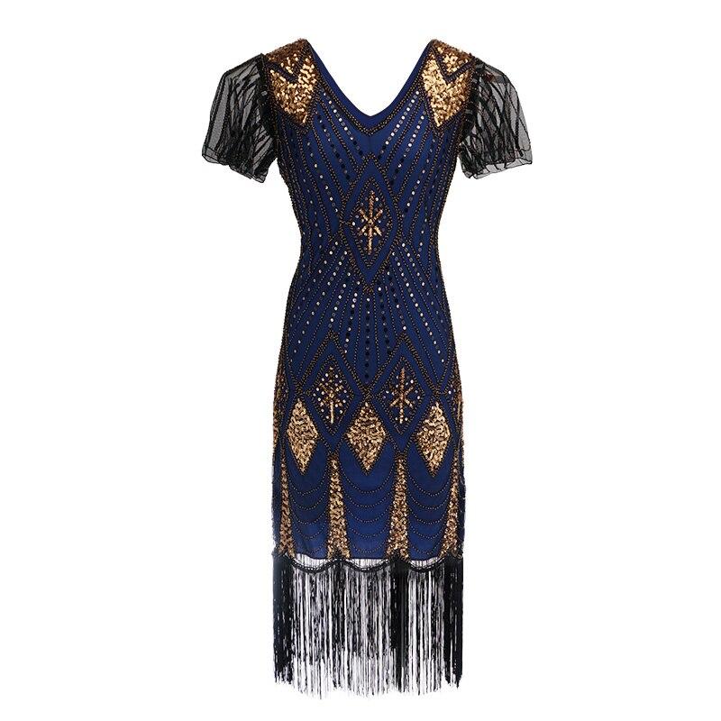 Rochie De Seara Anii 20 Albastra