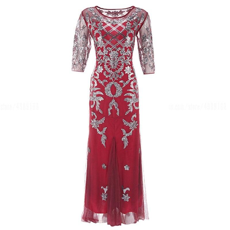 Rochie Roșie Vintage Anilor 20