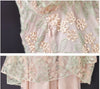 Rochie Anii 40 Dantela Vintage Chic Gri