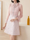 Rochie Roz Anilor 40 Cu Margele