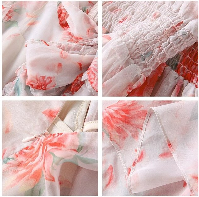 Rochie Vintage Anilor 40 Pale Coral