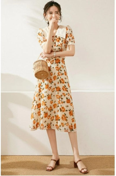 Rochie De Flori De Epocă Anii 40