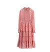 Rochie Vintage Roz Pal Din Anii 40