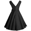 Rochie Chic Anii 50 Neagra