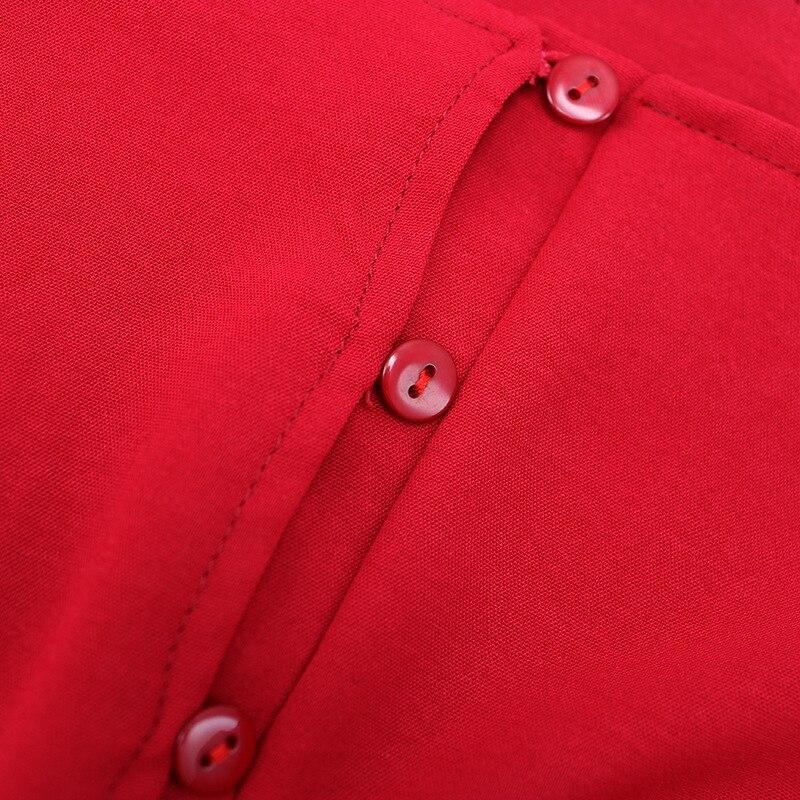 Rochie Anii 50 Toamna Rosie