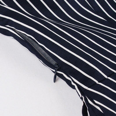 Rochie Vintage Bleumarin Din Anii 50