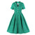 Rochie Verde Vintage Anilor 50
