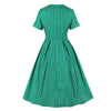 Rochie Verde Vintage Anilor 50