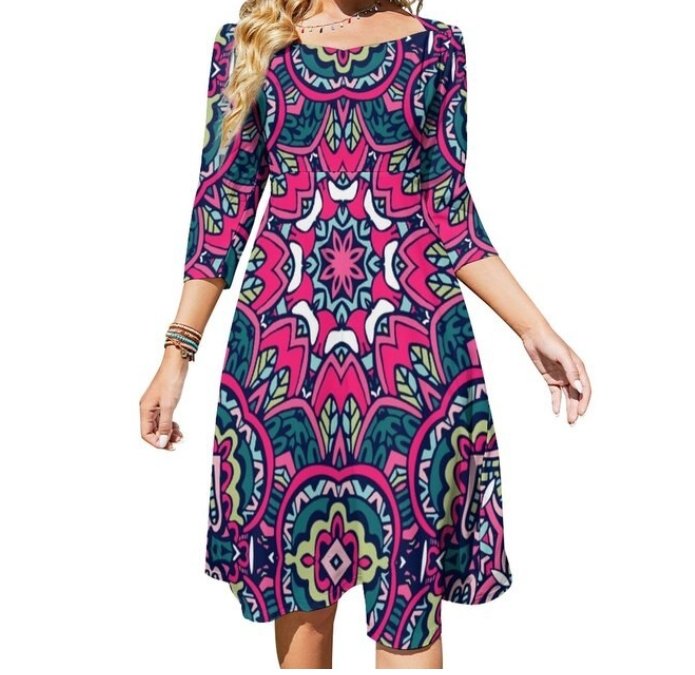 Rochie Hippie Fără Spate Din Anii 70