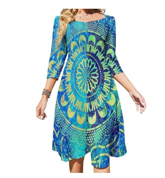 Rochie De Seară Hippie Anilor 70