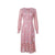 Rochie Șic De Jazz Anilor 40 Roz