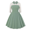 Rochie De Cocktail Verde Anii 50