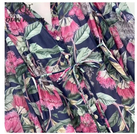 Rochie Scurtă Cu Flori Anii 40