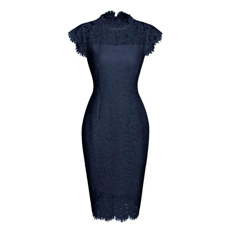 Rochie Dreaptă Bleumarin Anilor 60
